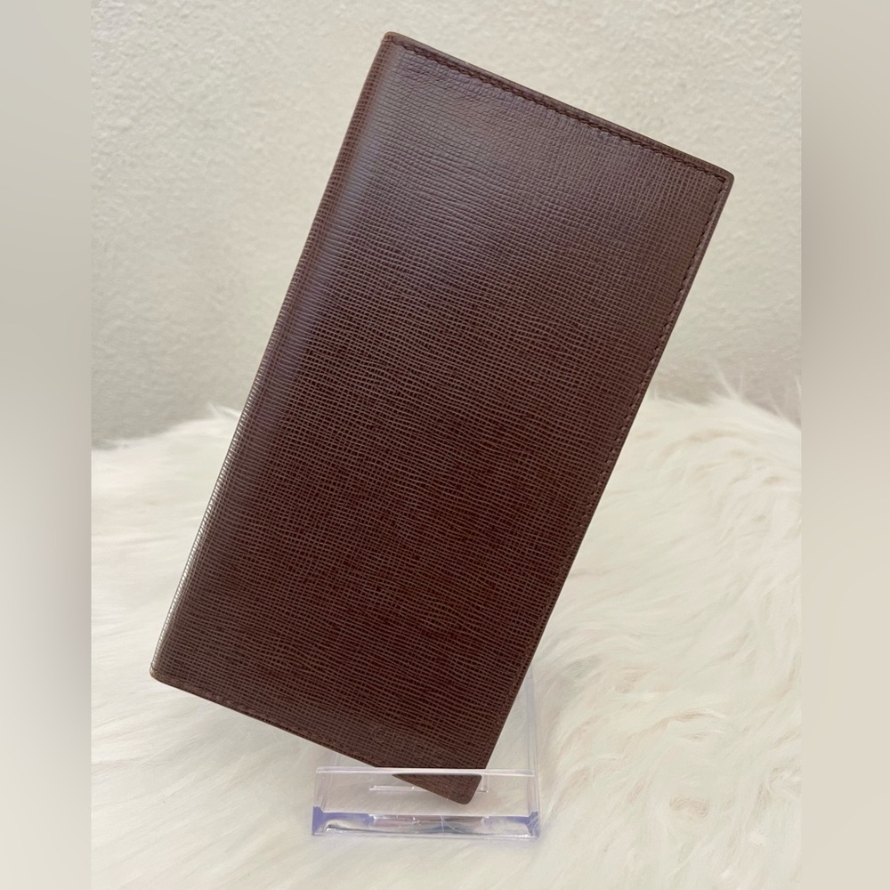GUCCI Bifold Leather Long Wallet